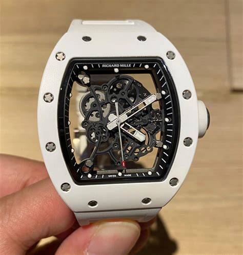 richard mille rm5 weiß|richard mille 055 price.